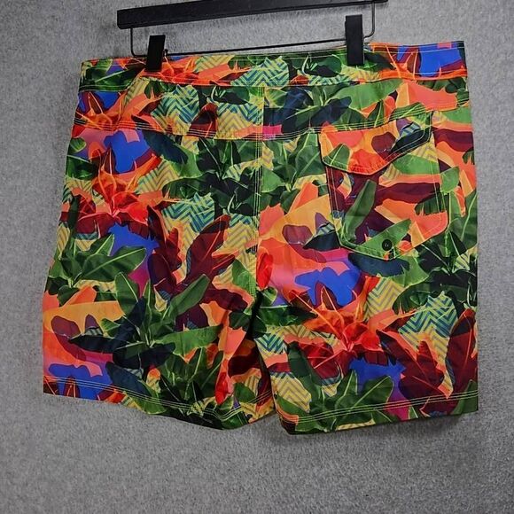 Saxx Swim Trunks Floral Bright 40 - Picture 4 of 10